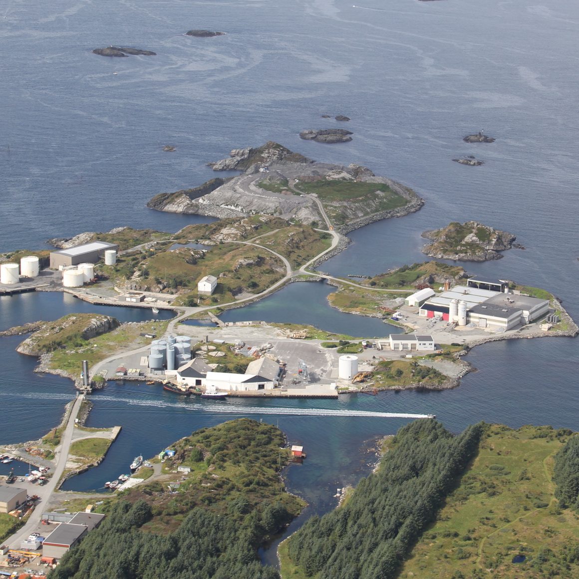 Dronebilde Storøy